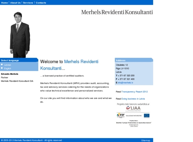 Merhels Revidenti Konsultanti, SIA